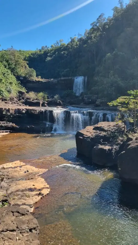 marut and yarim waterfalls tayicseua valley bolaven plateau